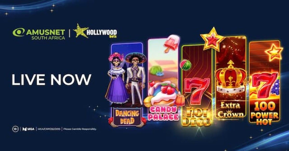 Amusnet, Hollywoodbets Güney Afrika İşbirliğiyle Afrika’Daki Varlığını Güçlendiriyor